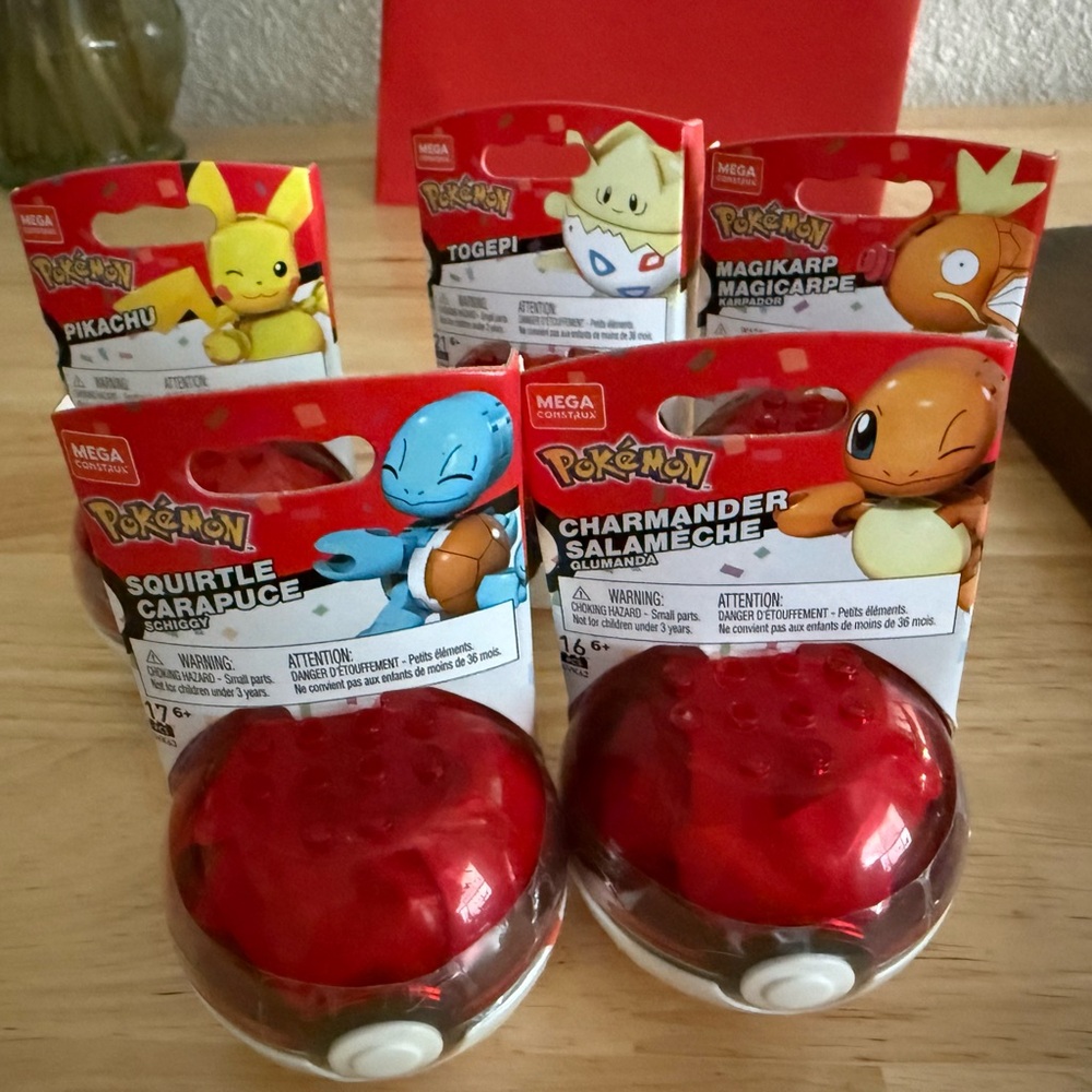 Pokemon Mega Construx Pokeball Set @lisbeth_arevalo